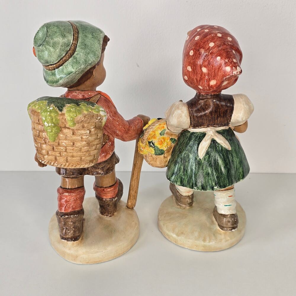 Vintage‎ Set Of 2 Boy & Girl 1980's Figurines
Ceramic KnickKnacks Trinkets Green - Picture 3 of 7